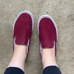 Vans slip on